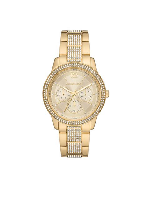 goldene michael kors uhr
